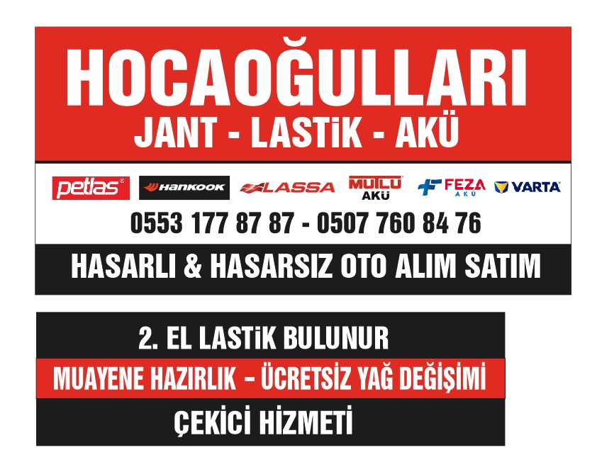 Hocaoğulları Oto Lastik 