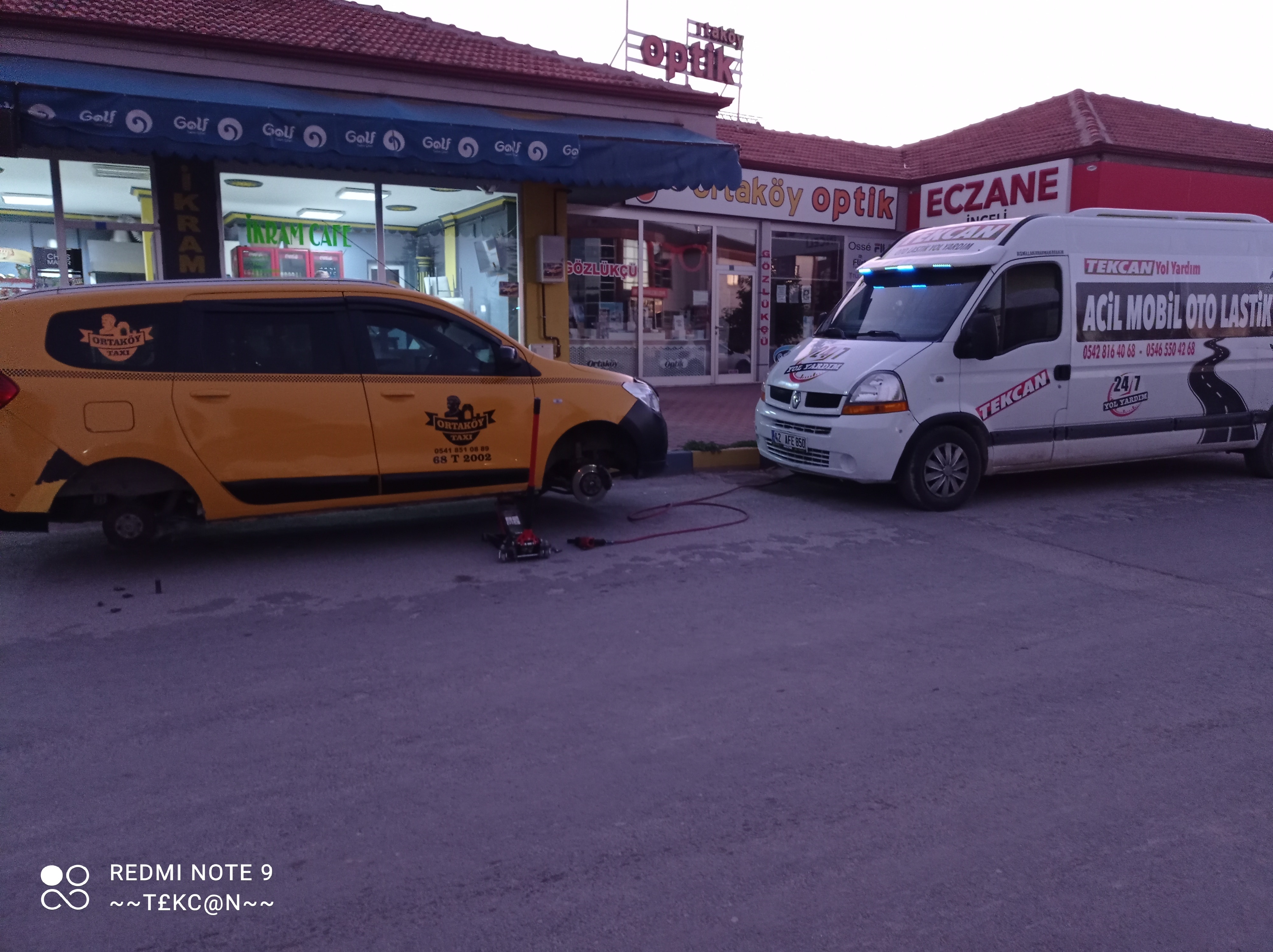 TEKCAN OTO LASTİK YOL YARDIM 