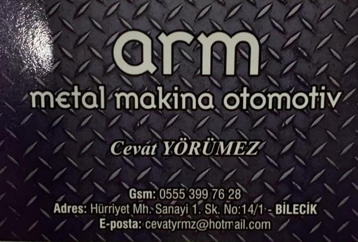 ARM METAL  MAKİNA OTOMOTİV 