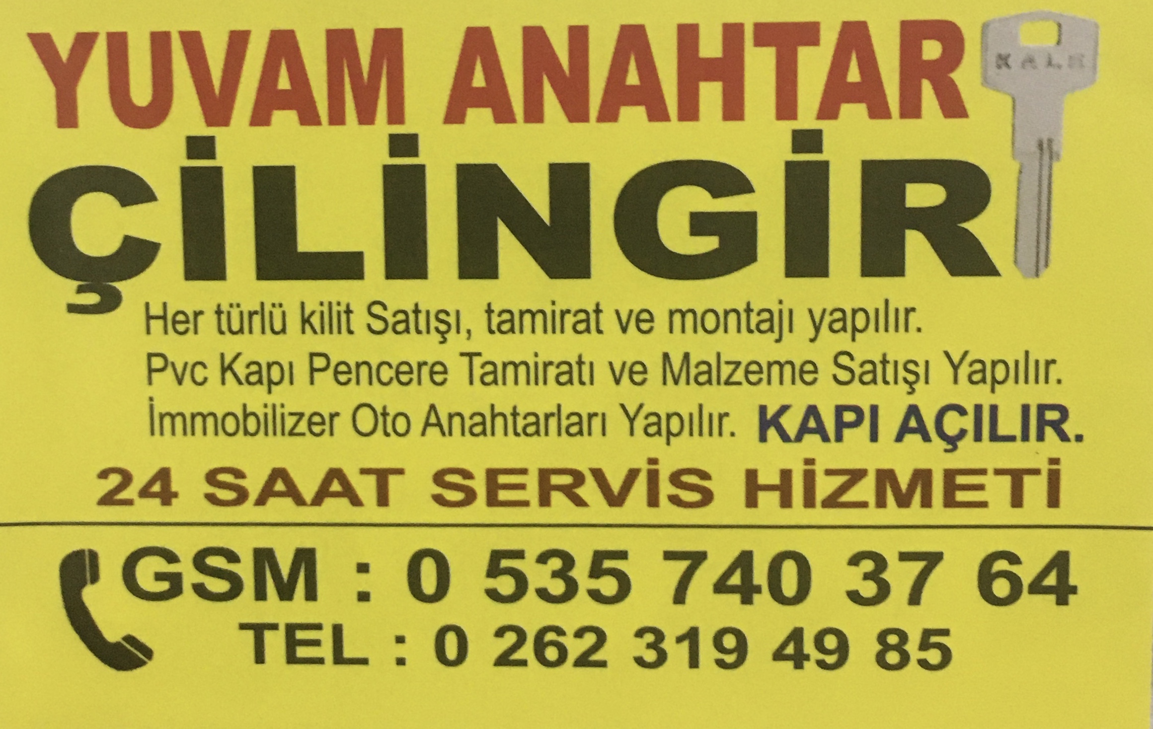YUVAM ANAHTAR /KAZIM TAPAR