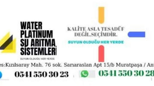 Water Platinum Su Arıtma Sistemleri 