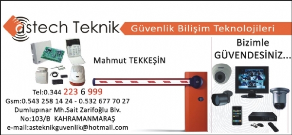 Astech Elektrik Elektronik Güvenlik Teknolojileri 