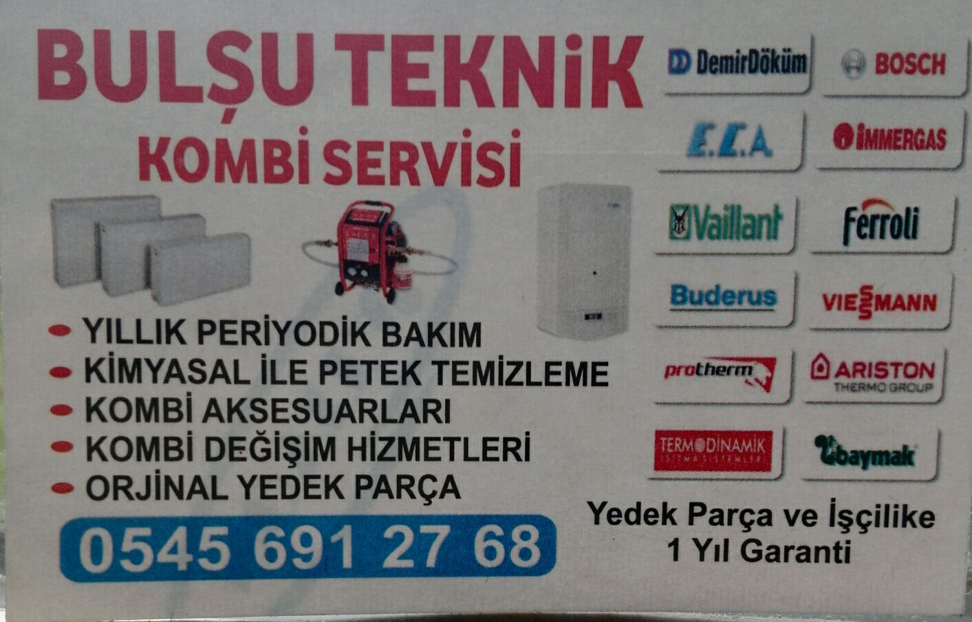 Bulşu Teknik Kombi Servisi 