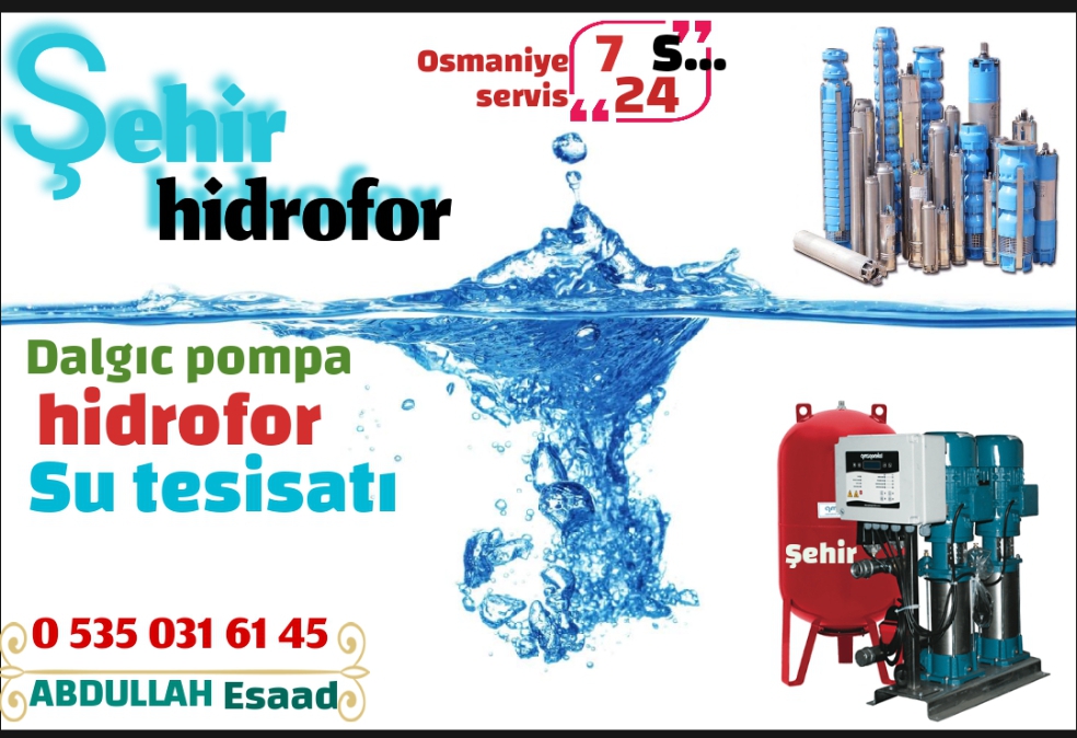ŞEHİR hidrofor 