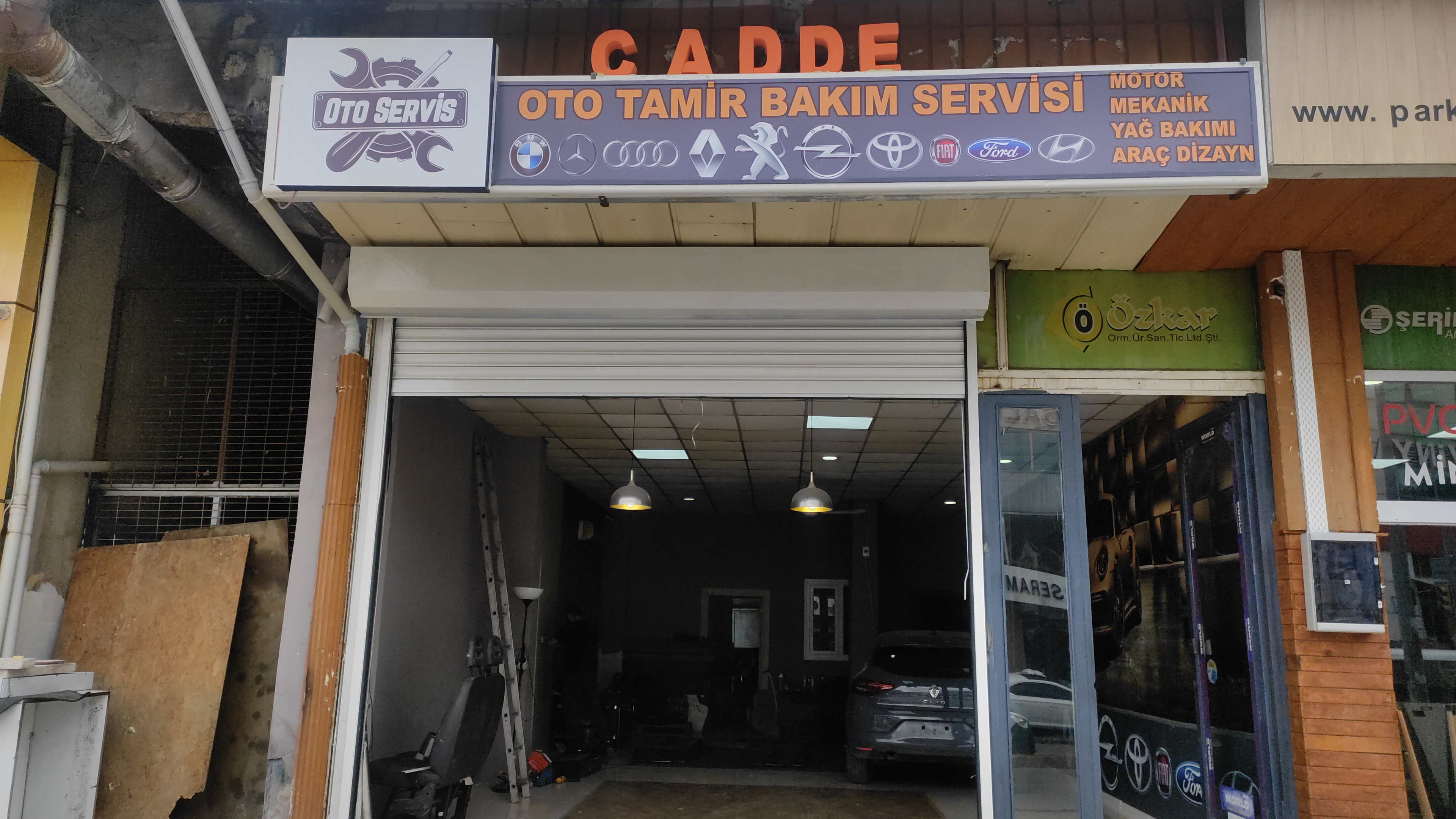 Cadde oto tamir ve bakım servisi