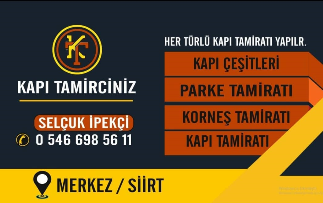 Kapı Tamirciniz