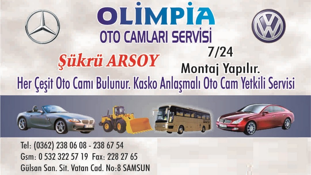 Olimpia Oto Cam Servisi / Camcı Şükrü 
