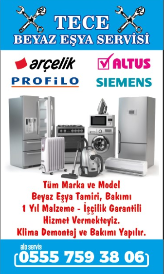 Tece Beyaz Eşya Servisi